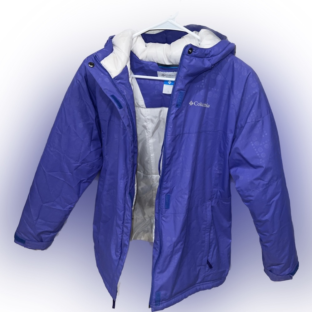 Purple Columbia Omni-Shield Insulated Ski/Snow/Winter Jacket Youth Girls XL (18)